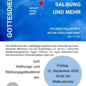 SALBUNGSGOTTESDIENST 2025