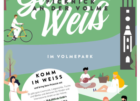 Ganz in Weiß – Picknick an der Volme