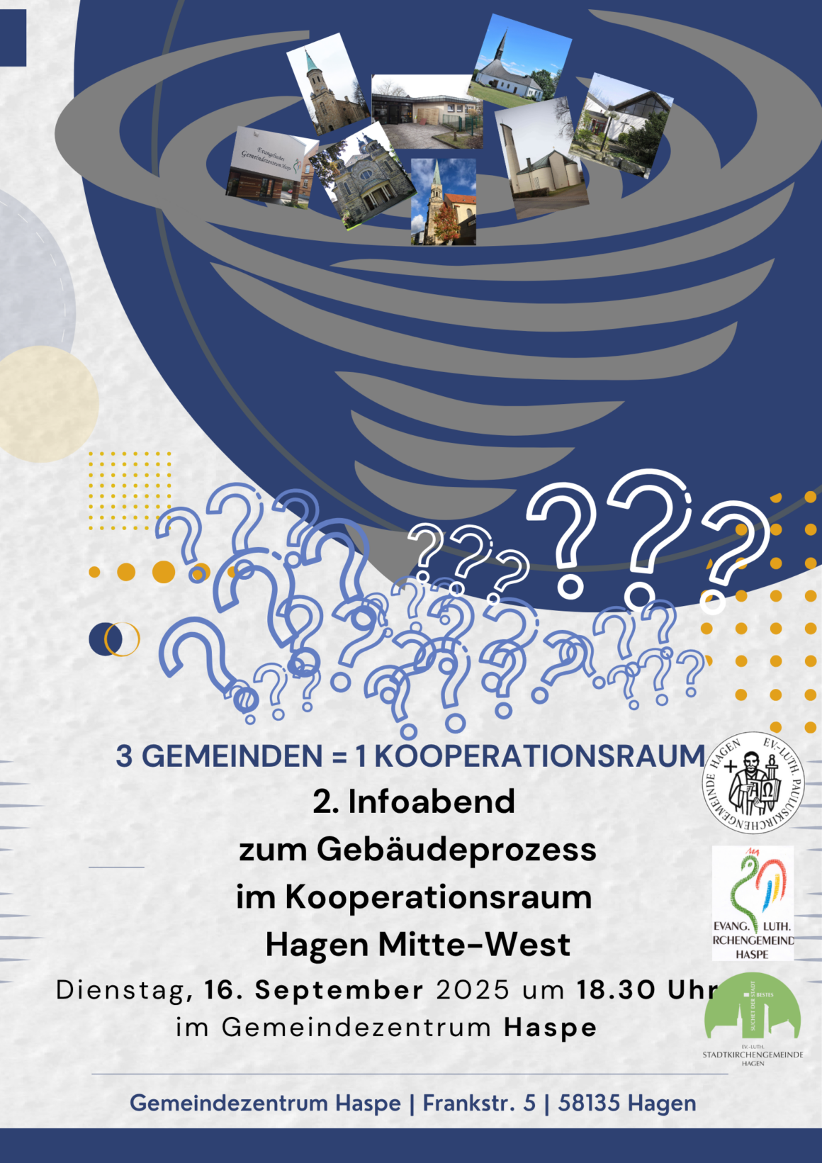 Herzliche Einladung zum 2. Infoabend
