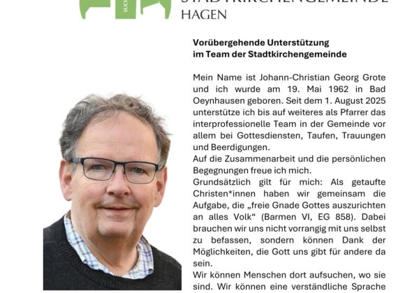 Neue Begegnungen….ein neues Gesicht….