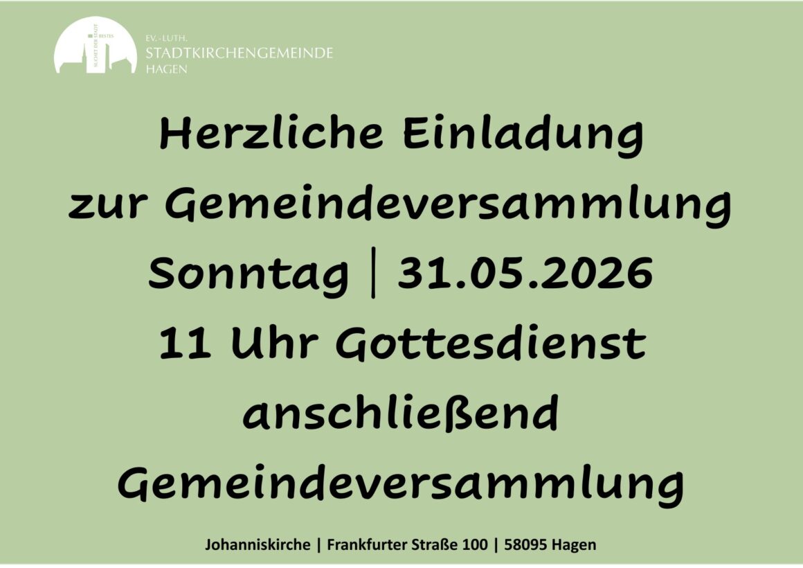 Gemeindeversammlung