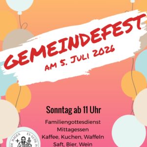 ‚Gemeindefest – Gemeindezentrum Stephanuskirche‘