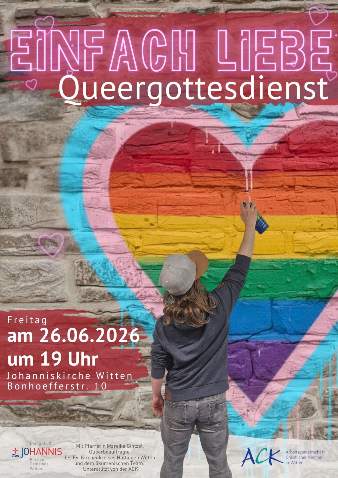 QueerGottesdienst | Freitag, 26.06. | 19 Uhr