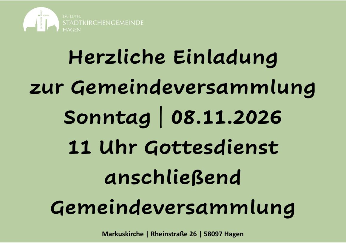 Gemeindeversammlung