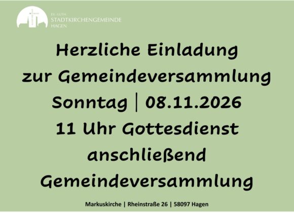 Gemeindeversammlung